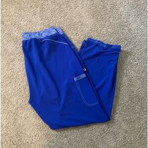 Scrub star royal blue scrub Pants L